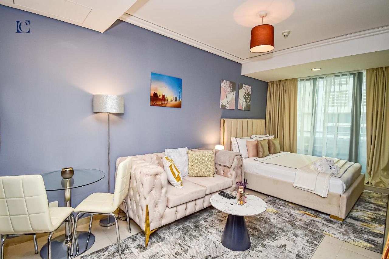 Luxury Escapes - Modern Studio Apt - Metro, Beach & Mall Mins Away Dubaj Kültér fotó